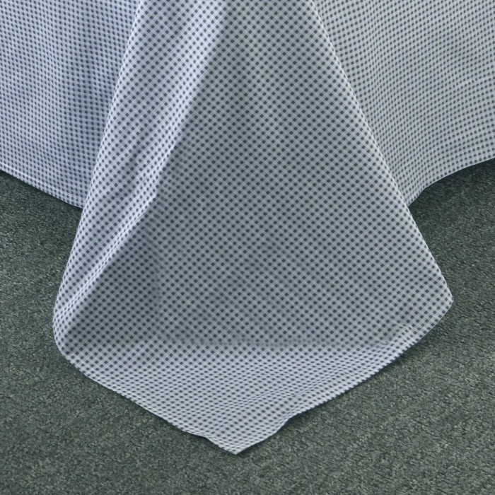 Дарио (голубой) Комплект постельного белья сатин 1.6