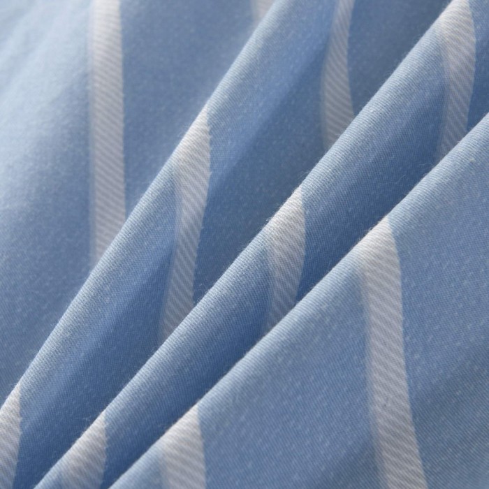 Дарио (голубой) Комплект постельного белья сатин 1.6