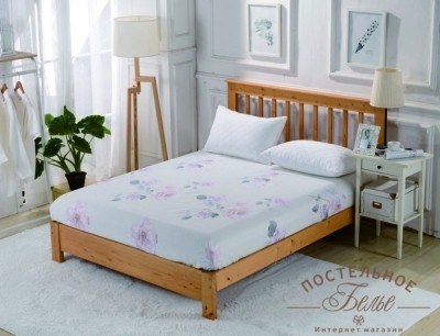 Простыни на резинки Сатин печатные PCT-R-243 200х200