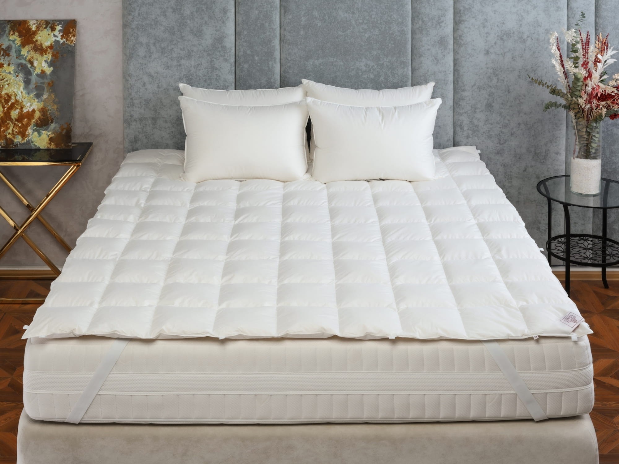 Наматрасник MATTRESS DOWN GRASS кассетный 180х200