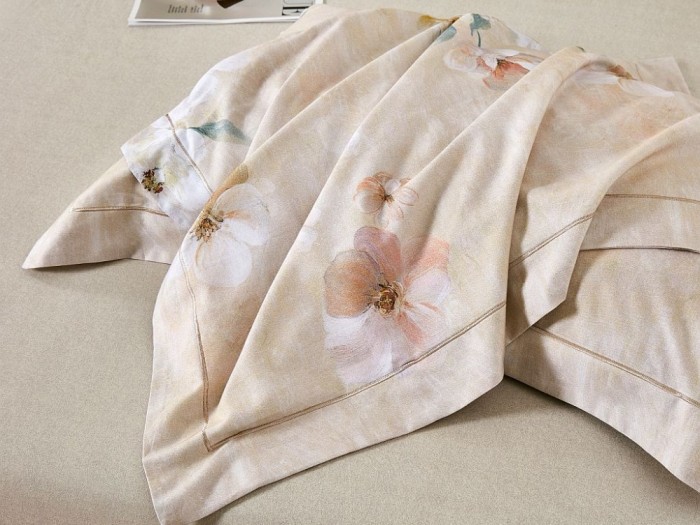 Комплект евро с летним одеялом из фланели 200х220 см, 2280-OMP