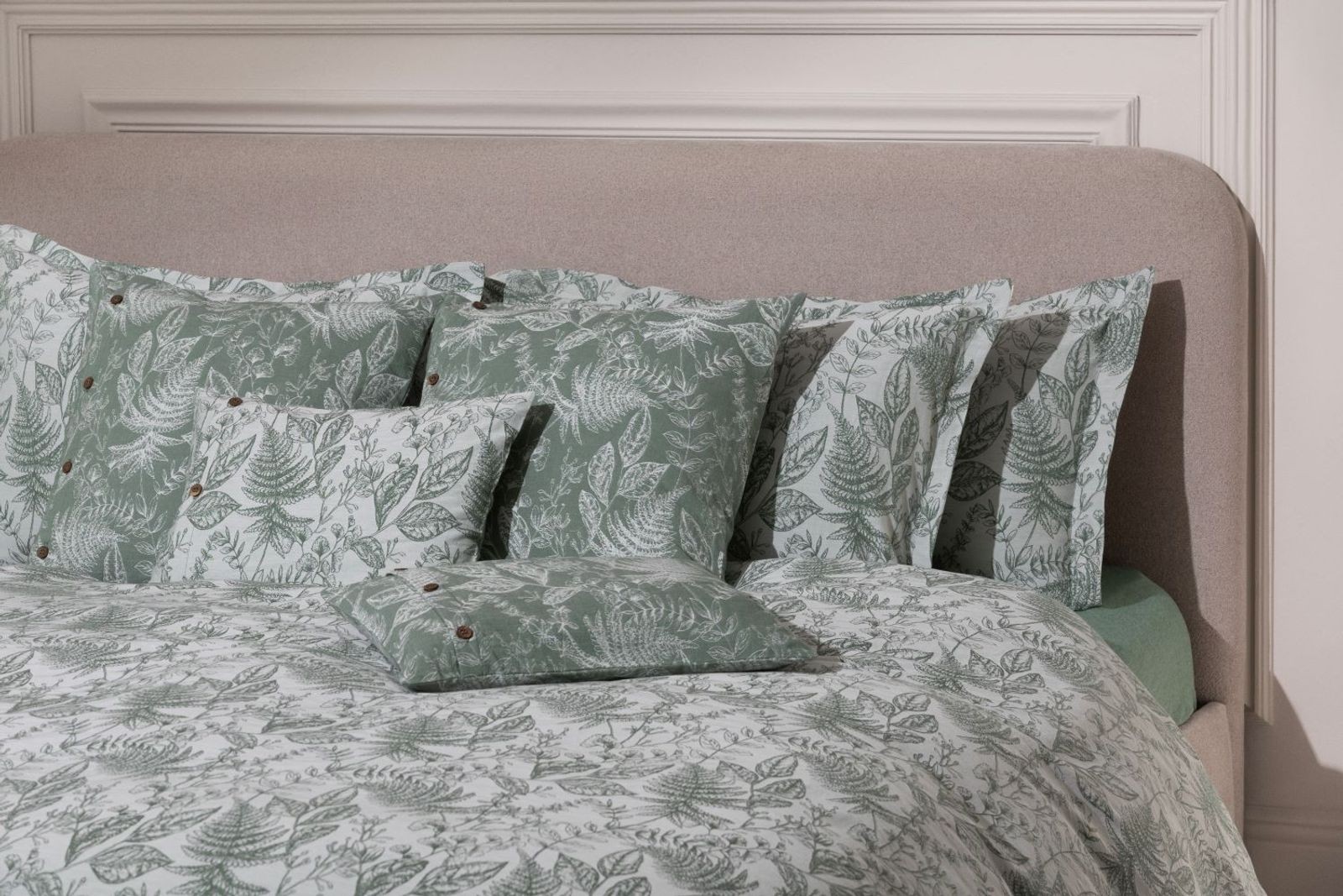 Пододеяльник Natural Fern Palette Grass 150x200