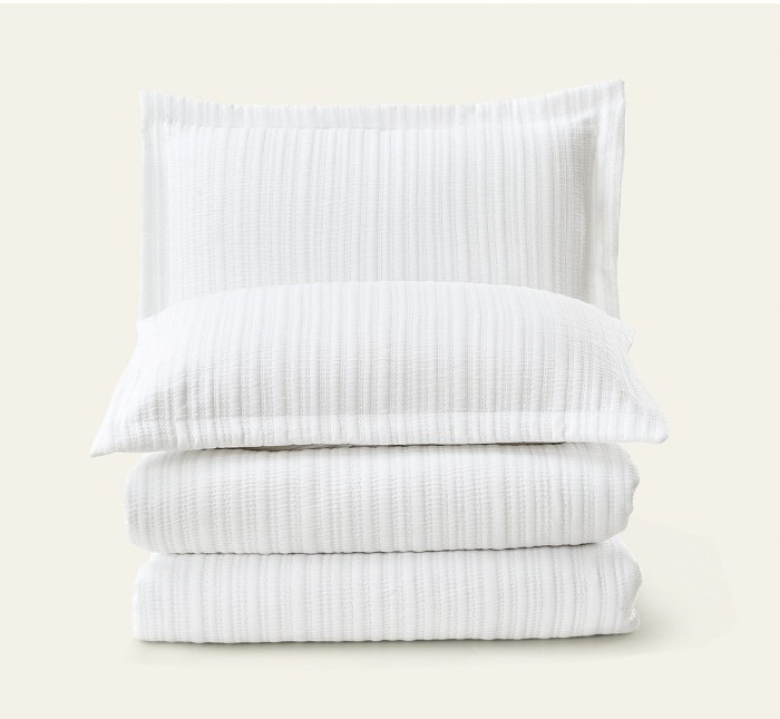 Покрывало Arya с сумкой Waves Белый