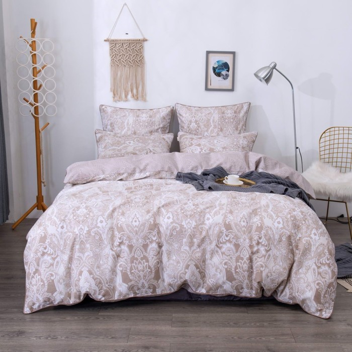 Вавилон (беж) Комплект постельного белья сатин 1.6