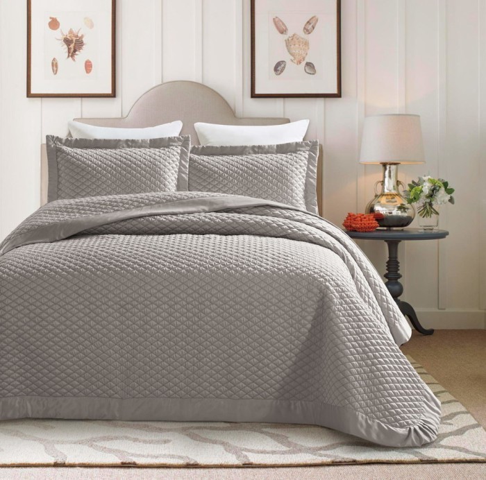 Эллада (серая) Покрывало 240х260