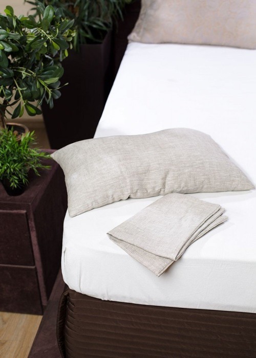 Подушка Eco c гречневой лузгой серии "Люкс" 50 х 70 см.