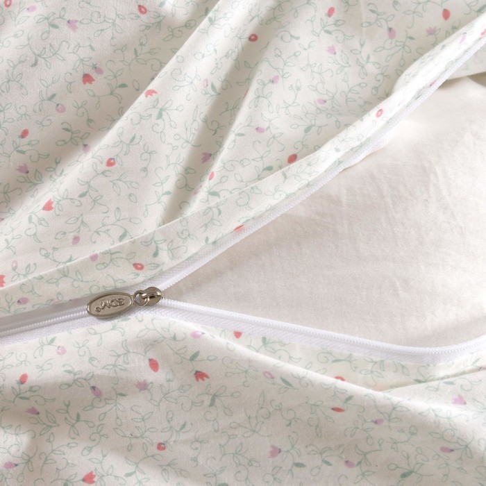 Олли (голубая) Комплект постельного белья Сатин 2х