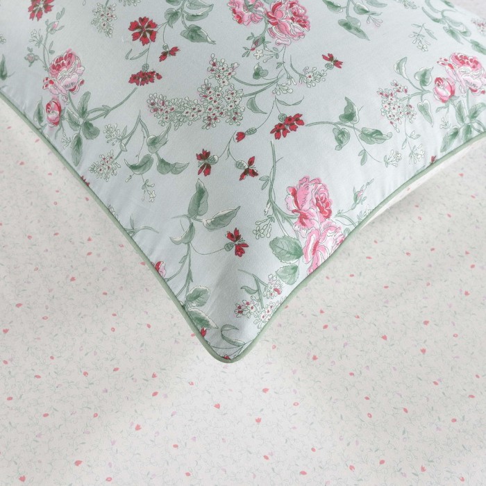 Олли (голубая) Комплект постельного белья Сатин 2х