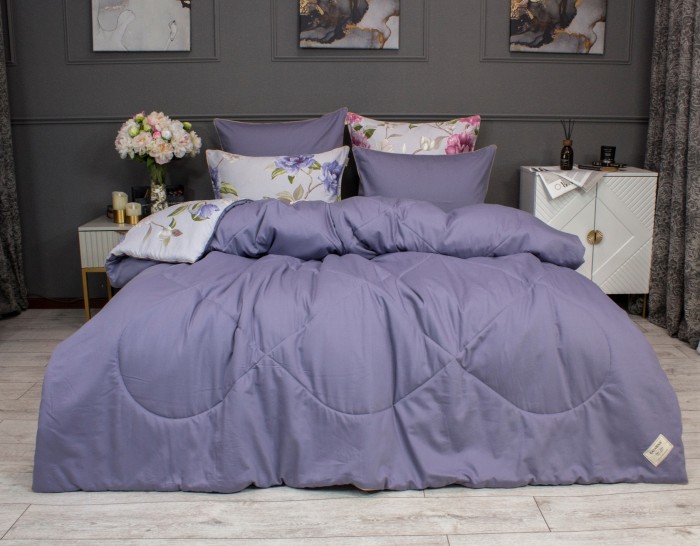 Комплекты для сна Зарина (лаванда) Cotton Евро
