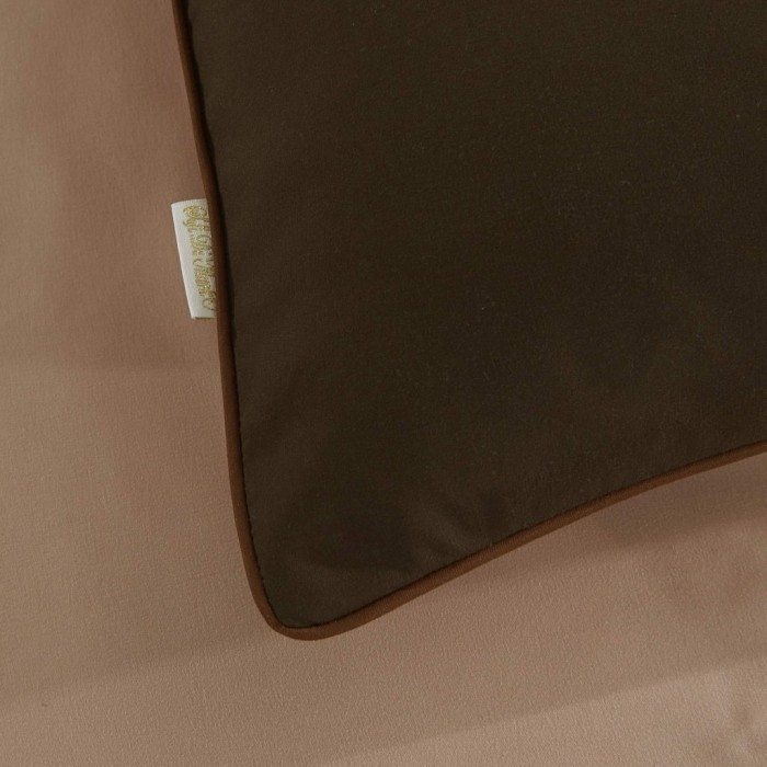 Элегант (шоколад) Евро Комплект постельного белья 4н