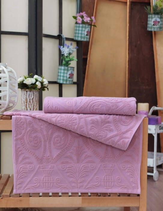 FERZA (гр.роз) 50х90 Полотенце Махровое