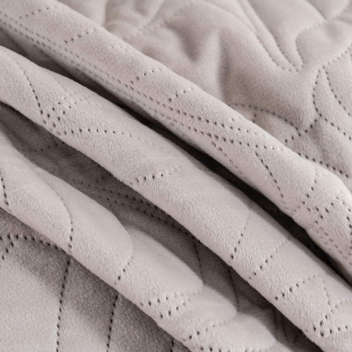 Мелисса (светло серая) Покрывало 240х260