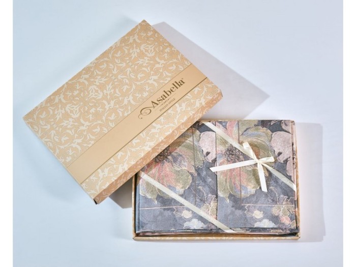 Постельное белье Asabella Евро, египетский хлопок Premium 2250-6