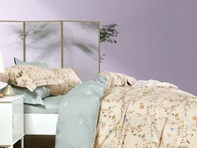 Постельное белье Asabella 1687-6 евро печатный сатин