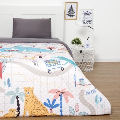 Покрывало &quot;Этель&quot; 1,5 сп Заповедник, 145*210 см, микрофибра