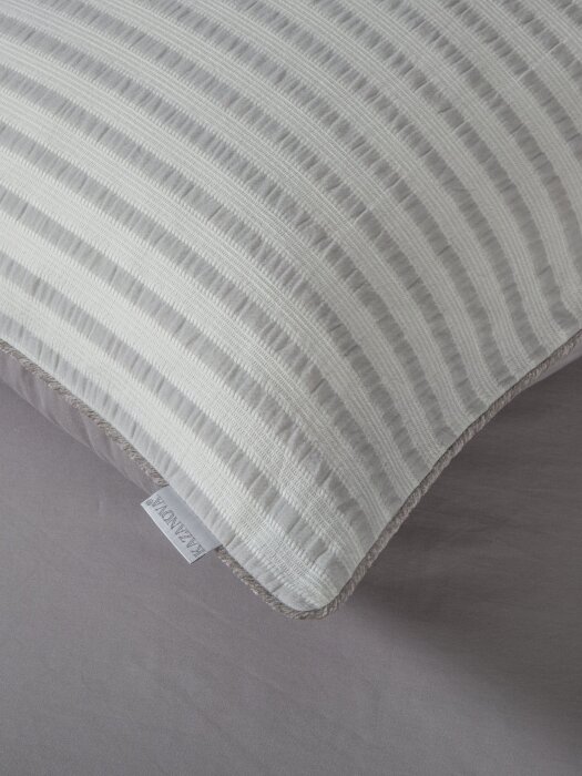 Комплекты для сна Stripe Muslin (серебро платина) Евро