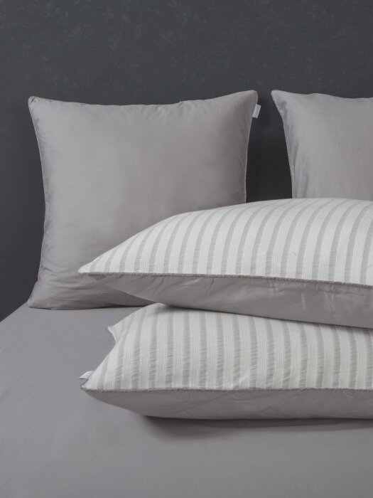 Комплекты для сна Stripe Muslin (серебро платина) Евро