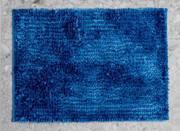 Коврик Arya из Переливающей Синели Senfoni Синий