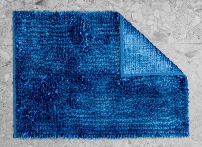 Коврик Arya из Переливающей Синели Senfoni Синий