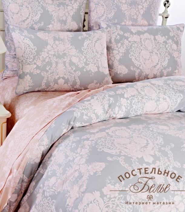 Архелия-Архелия (серая) Комплект постельного белья сатин Евро 4н
