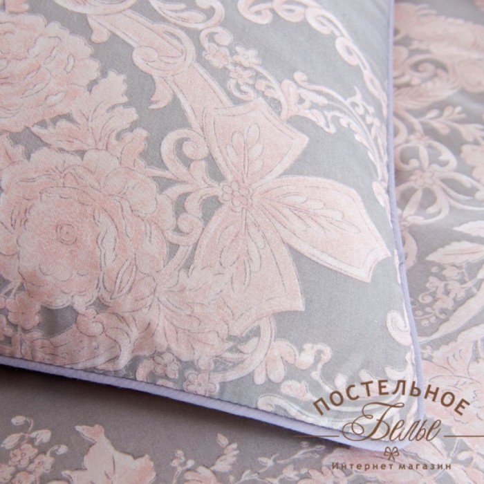 Архелия-Архелия (серая) Комплект постельного белья сатин Евро 4н