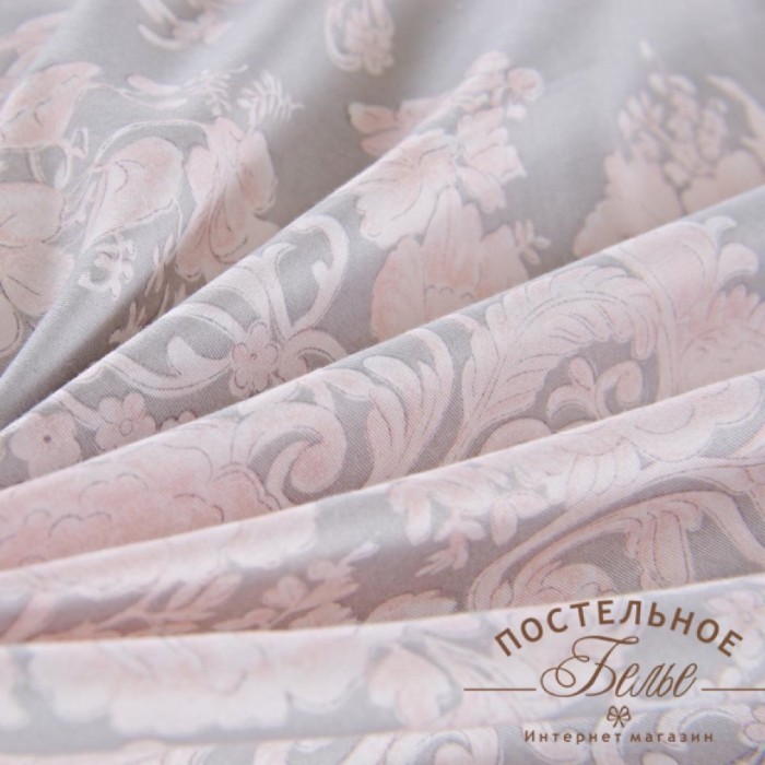 Архелия-Архелия (серая) Комплект постельного белья сатин Евро 4н