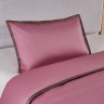 КПБ "Coctail" Темно-розовый/терракотовый 1,5 спальный
