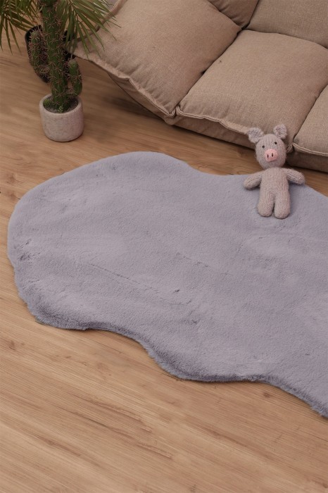 Коврик Плюшевый (пеп лиловый) 80х120