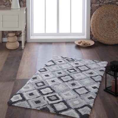 Коврик для ванной жаккард &quot;MODALIN&quot; цветной ERAK 70x120 см 1/1 Синий