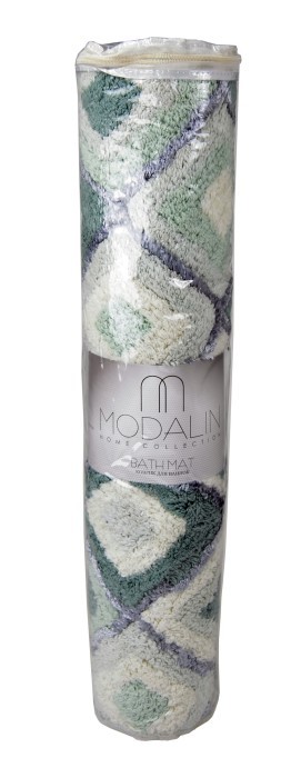 Коврик для ванной жаккард "MODALIN" цветной ERAK 70x120 см 1/1 Синий