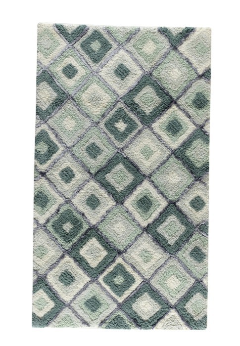 Коврик для ванной жаккард "MODALIN" цветной ERAK 70x120 см 1/1 Синий