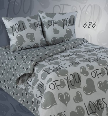 Комплект постельного белья Семейный Поплин 70х70-2шт ПА-4-686