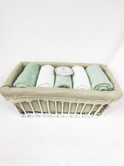 Ирис (бирюза) Набор 30х50(5шт)