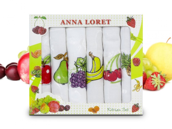 Набор кухонных полотенец Anna Loret (40x60 - 6 шт)