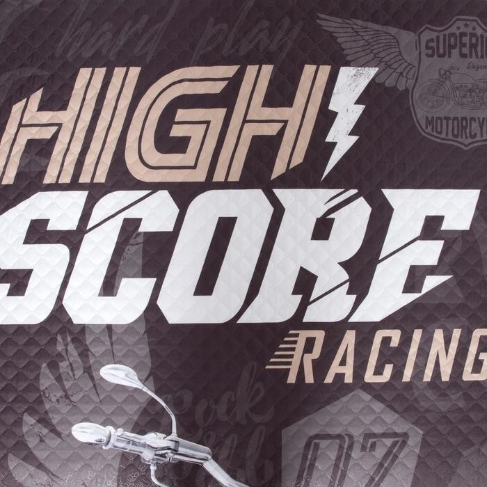 Покрывало "Этель" 1,5 сп High score, 145*210 см, микрофибра