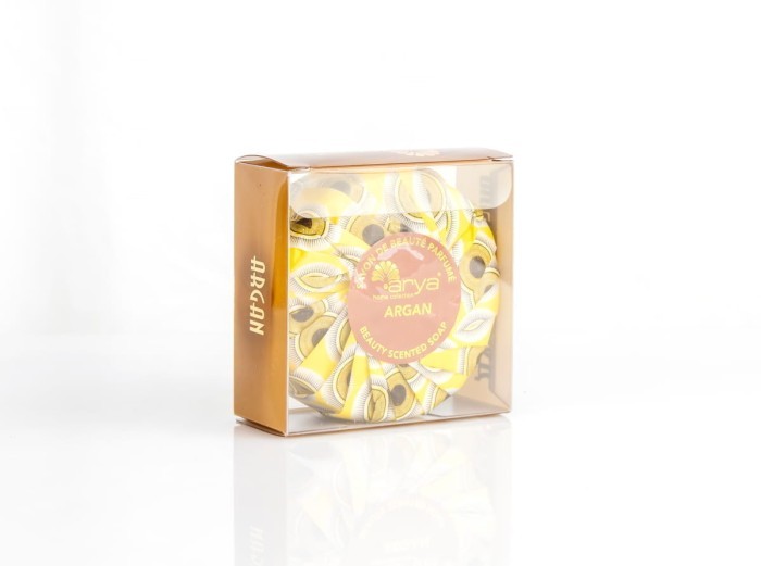 Мыло Arya Ароматическое Argan Белый