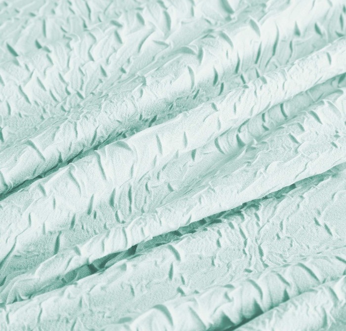 Эйприл (голубая) Комплект постельного белья жатка Евро 4н