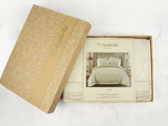 Постельное белье Asabella 191-5 семейное жаккард