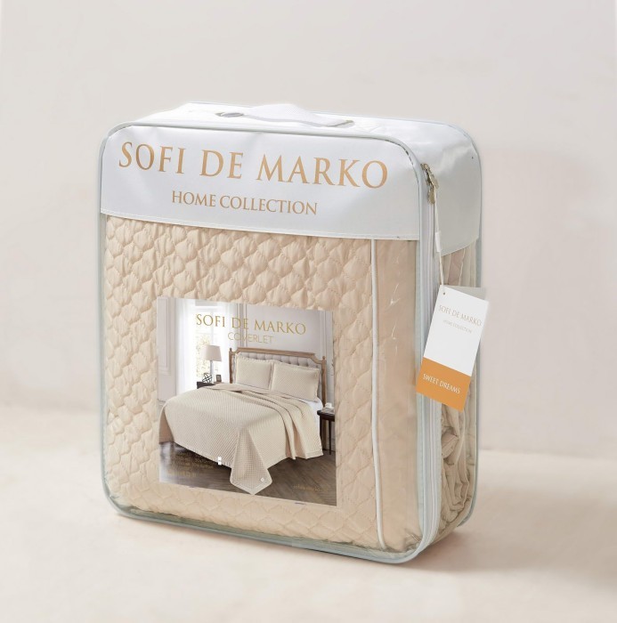 Молли (крем) Покрывало 230х250