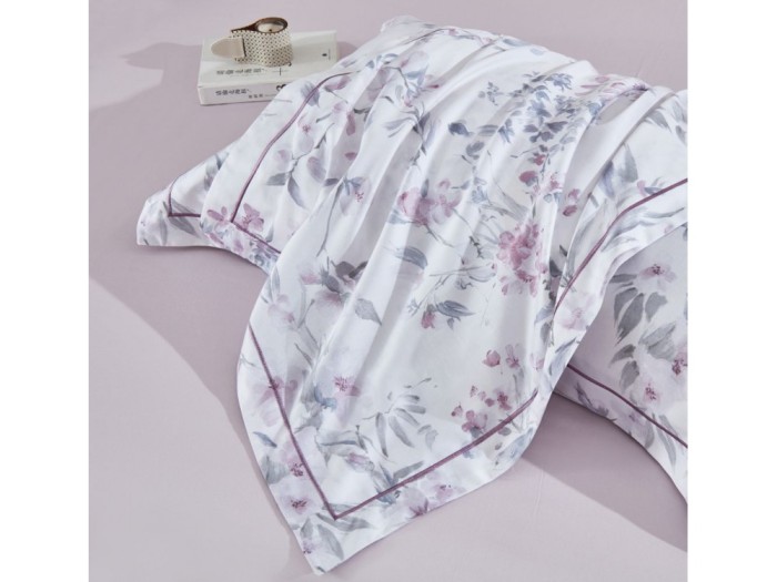 Комплект постельного белья Семейный, фланель-тенсел 2202-7