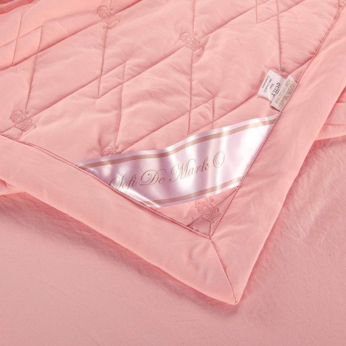 Камелия (персик) Евро Комплект Вышивка