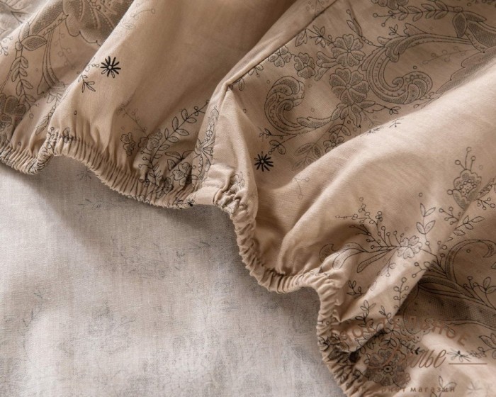 Карина бежевый Комплект 160х200х30