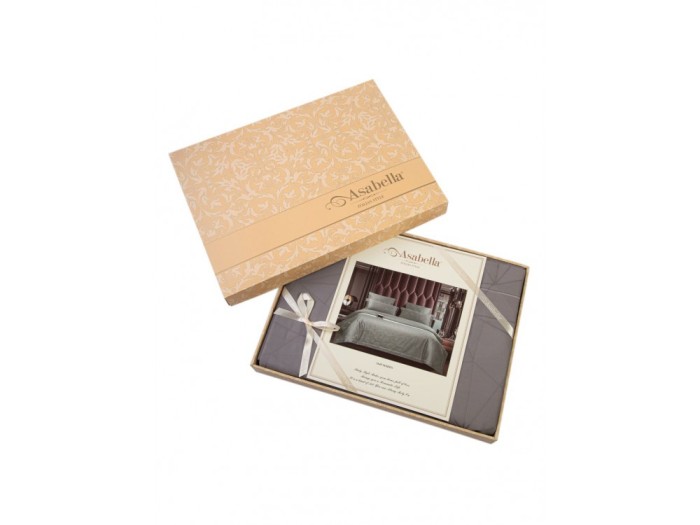 Постельное белье Asabella 1645-7 семейное хлопковый жаккард