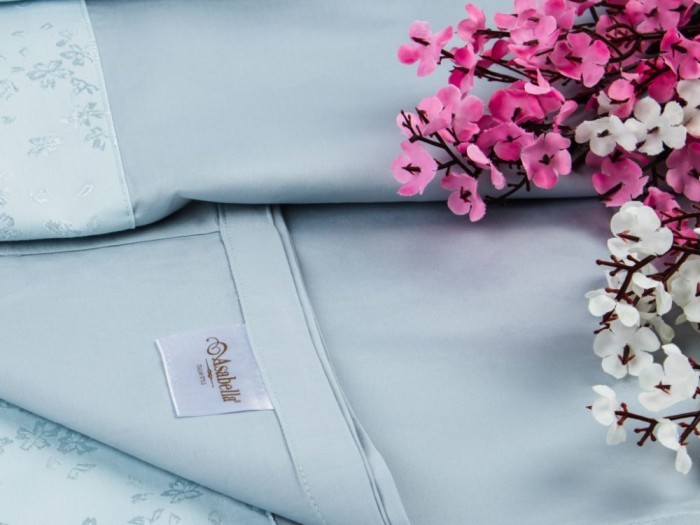 Постельное белье Asabella 609-4S полуторное жаккард