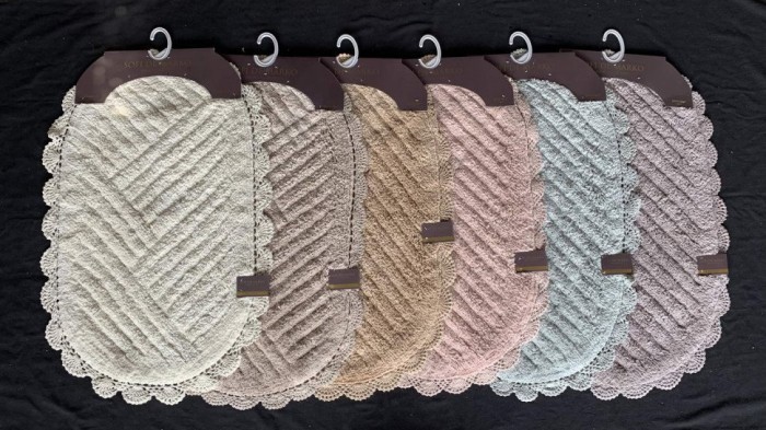 EMMA (крем) Коврик для ванной кружевной 60х100