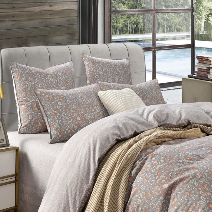 Петра (беж) Комплект постельного белья сатин 7Е