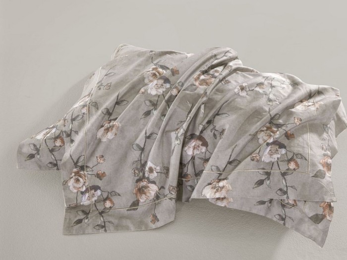 Комплект постельного белья Евро, сатин с лазерной печатью 2350-6 