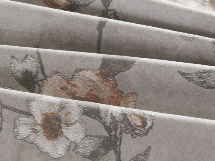 Комплект постельного белья Евро, сатин с лазерной печатью 2350-6 