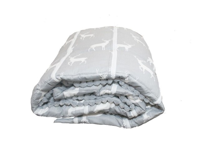 Утяжеленное одеяло с регулируемым весом 85х95см