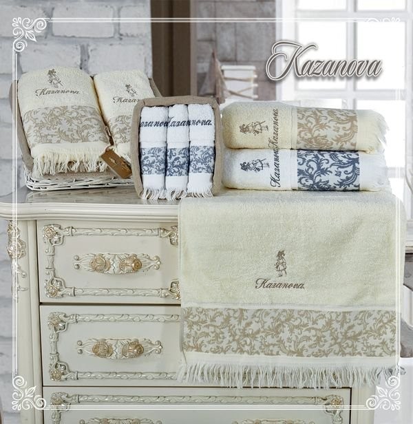 Полотенца Казанова Комплект полотенец Milda (белый) 30х50см(3) К63-161-30х50